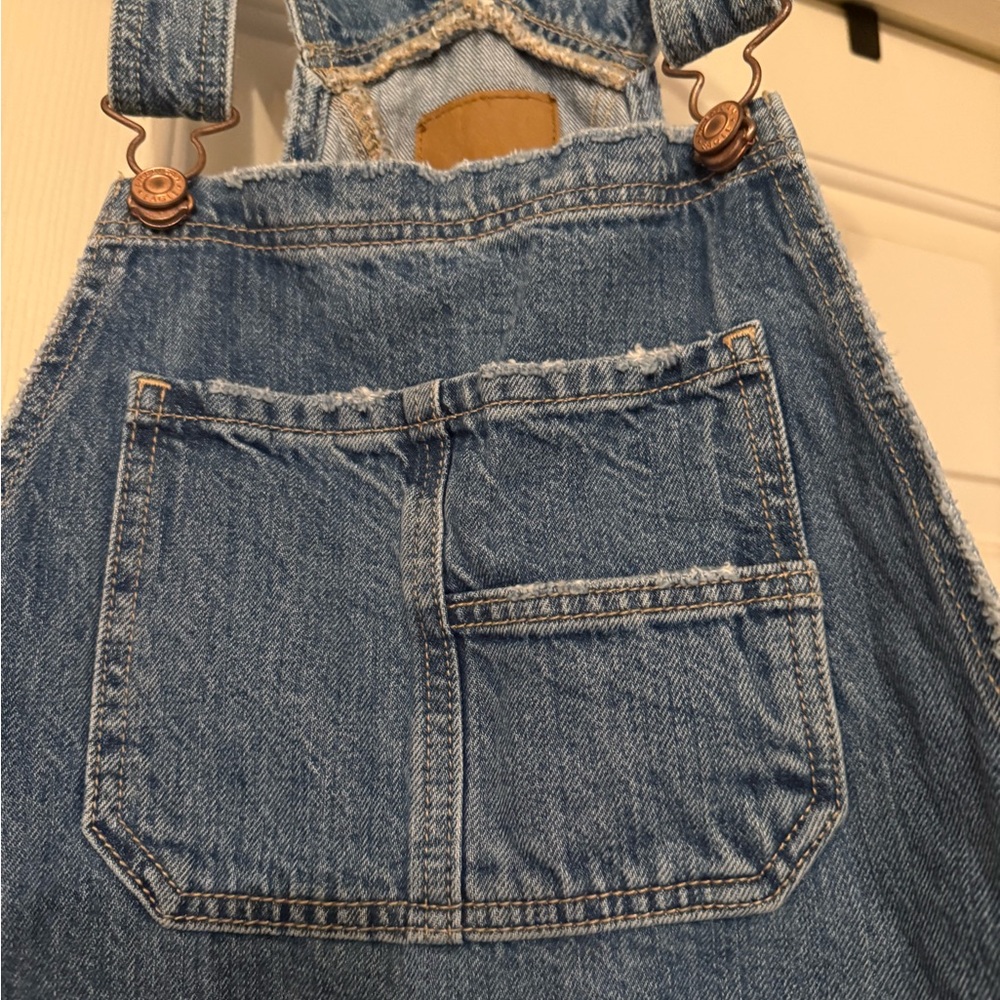 American Eagle Denim Overall Shorts - Picture 5 of 7